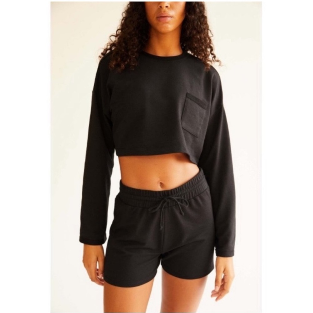 NWT Free People Movement Sunny Set in Black